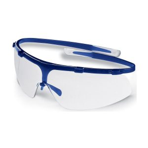 UVEX SUPER G SZEMÜVEG,KÉK KERET, VÍZTISZTA LENCSE