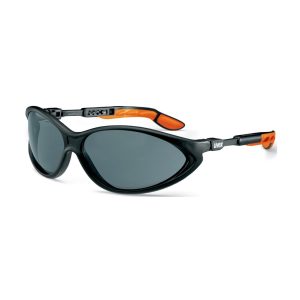 UVEX CYBRIC SZEMÜVEG,FEKETE/NARANCS KERET, SZÜRKE LENCSE