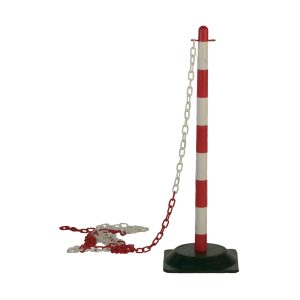 ÖSSZEKÖTŐSZEM LÁNCHOZ ZÁRHATÓ PIROS/FEHÉR