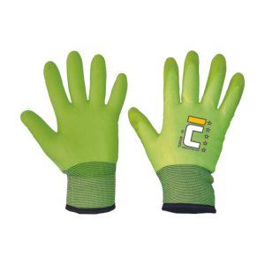 TURTUR téli nylon PVC mártott kesztyű – Méret: 11
