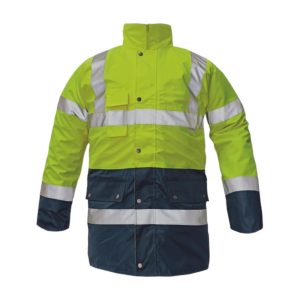 BI ROAD 4in1 kabát – Méret: 4xl, Szín: Narancs-navy