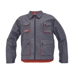 DESMAN kabát szürke/narancssárga – Méret: 64