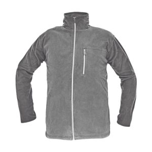 KARELA polár kardigán fehér – Méret: 3xl, Szín: Szurke