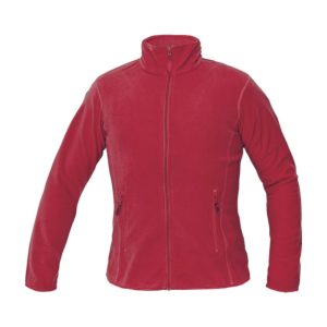 GOMTI női polár kabát – Méret: Xxl, Szín: Piros