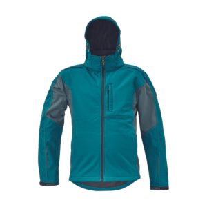 DAYBORO softshell dzseki – Méret: 4xl, Szín: Petrol-kek