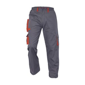 DESMAN derekas nadrág szürke/narancs – Méret: 64