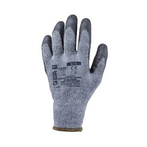 SG810L TENYERÉN FEKETE LATEX MÁRTOTT SZÜRKE VÉDŐKESZTYŰ – Méret: 11