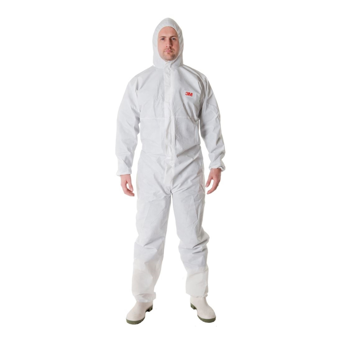 3M 4515 FEHÉR VÉDŐOVERALL, KATEGÓRIA: 5/6, MÉRET – Méret: L