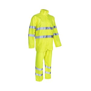 ÚJ! KAWA HI-VÍZ SÁRGA PVC ESŐRUHA – Méret: 3xl