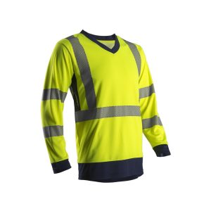 ÚJ! SUNO HI-VIZ SÁRGA HOSSZÚ UJJÚ PÓLÓ – Méret: L