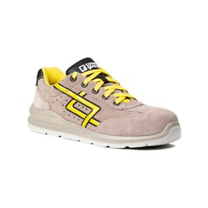 ÚJ! GALENA S1P BÉZS/SÁRGA TENISZ VÉDŐFÉLCIPŐ – Méret: 47