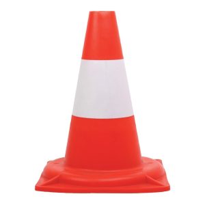 KÖZÚTI JELZŐBÓJA PIROS/FEHÉR 30CM