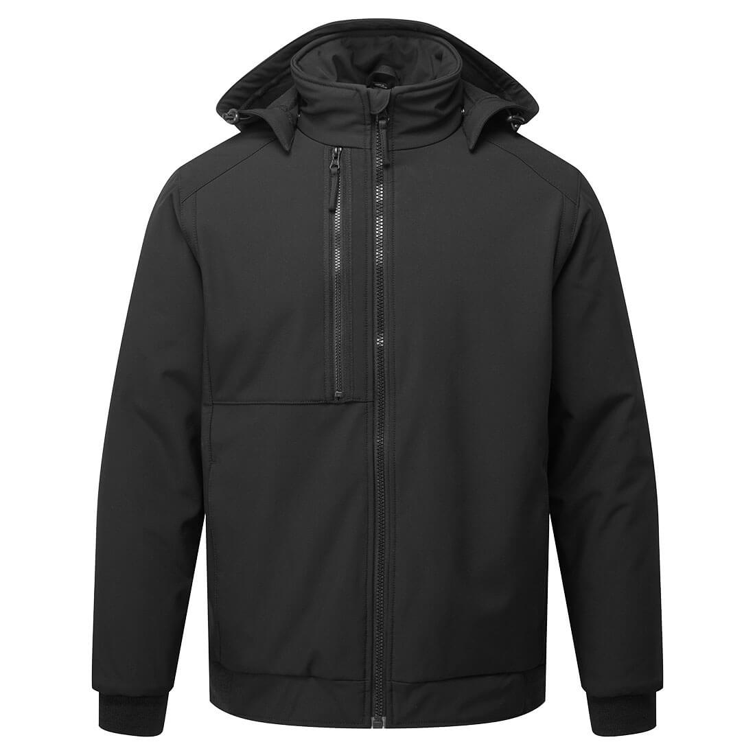 WX2 Eco bélelt softshell (2L) – Szín: Fekete-tall, Méret: Xxxl