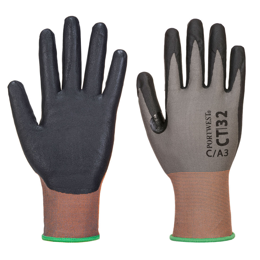 CS CUT F13 nitril – Szín: Szurke-fekete, Méret: Xxxl