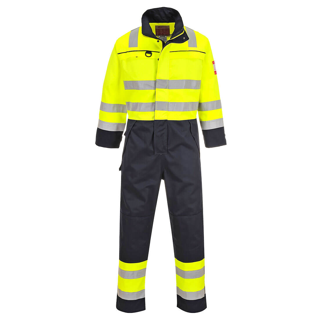 Hi-Vis Multi-Norm overál – Szín: Sarga-navy, Méret: Xxxl