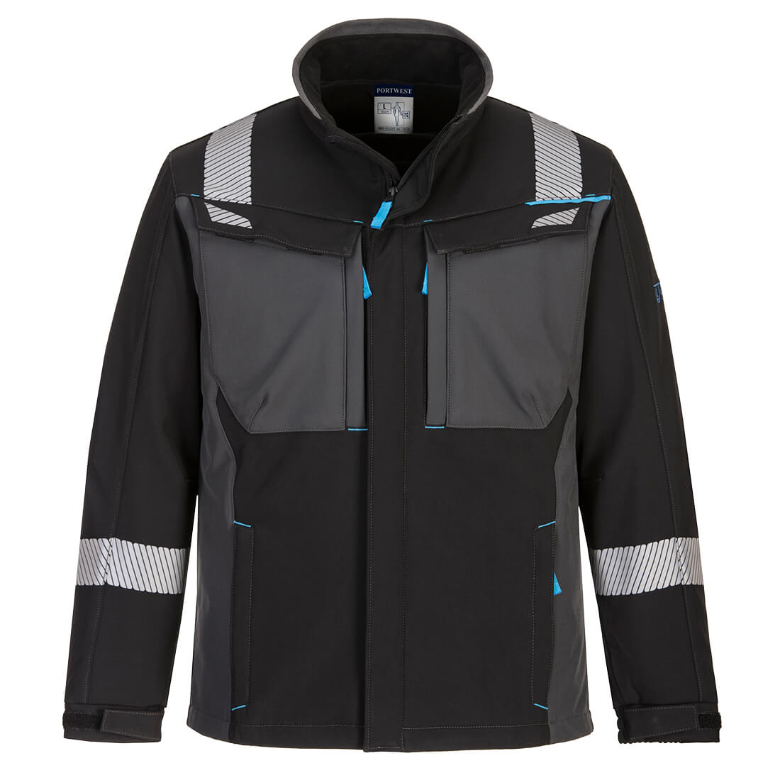 WX3 FR Modaflame lángálló softshell dzseki – Szín: Fekete, Méret: Xxxl