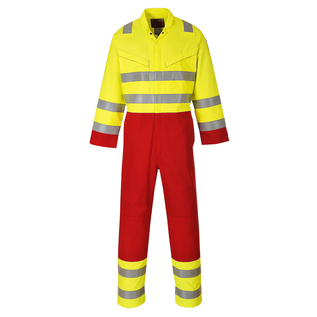 Bizflame Work Hi-Vis overál – Szín: Sarga, Méret: Xxxl