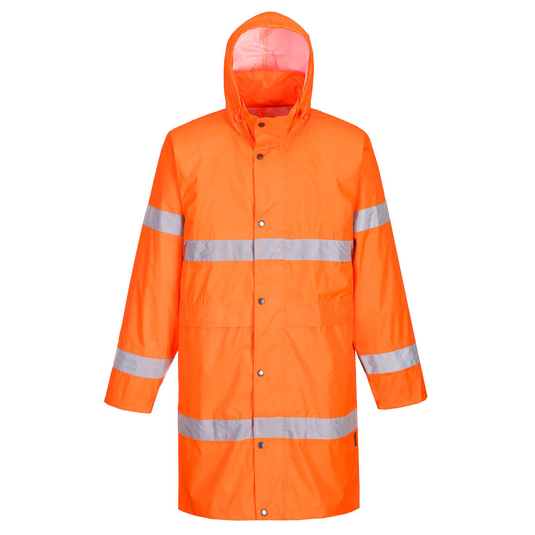 Hi-Vis esőkabát 100cm – Szín: Narancs, Méret: Xxxl