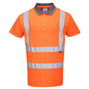 Jól láthatósági rövid ujjú pólóing, RIS – Szín: Narancs, Méret: Xxxl