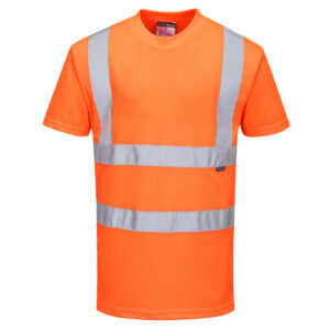 Jól láthatósági póló RIS – Szín: Narancs, Méret: Xxxl