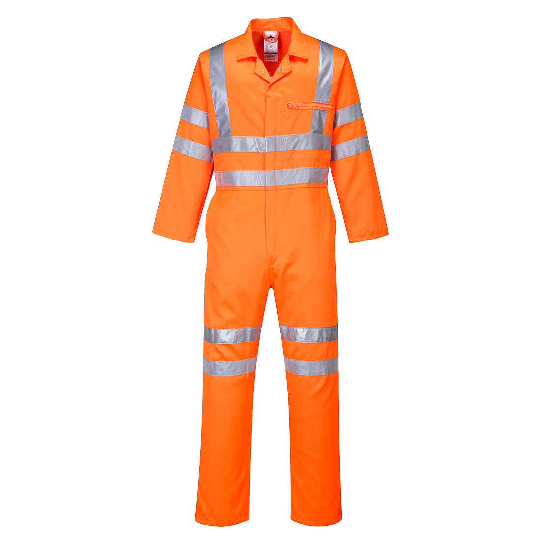 Hi-Vis polipamut overall – Szín: Narancs-hosszitott, Méret: Xxxl