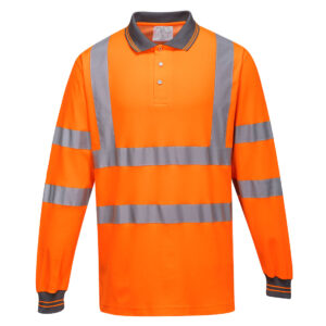 Hosszú ujjú Cotton Comfort pólóing – Szín: Narancs, Méret: Xxxl
