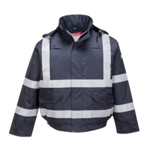 Bizflame Rain FR Multi Protection bomber kabát – Szín: Navy, Méret: Xxxl