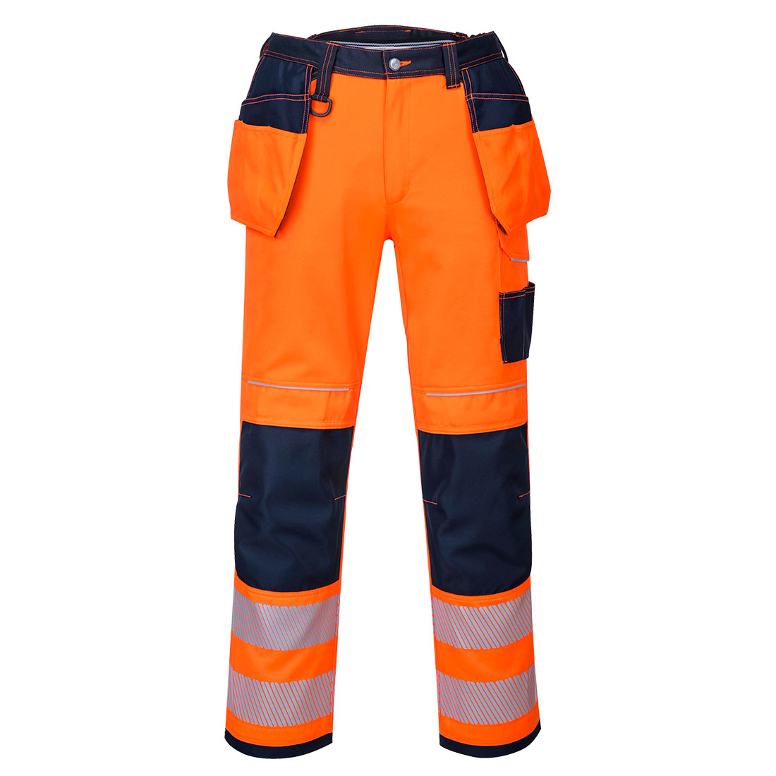 PW3 Hi-Vis Holster nadrág – Szín: Narancs-navy, Méret: 42