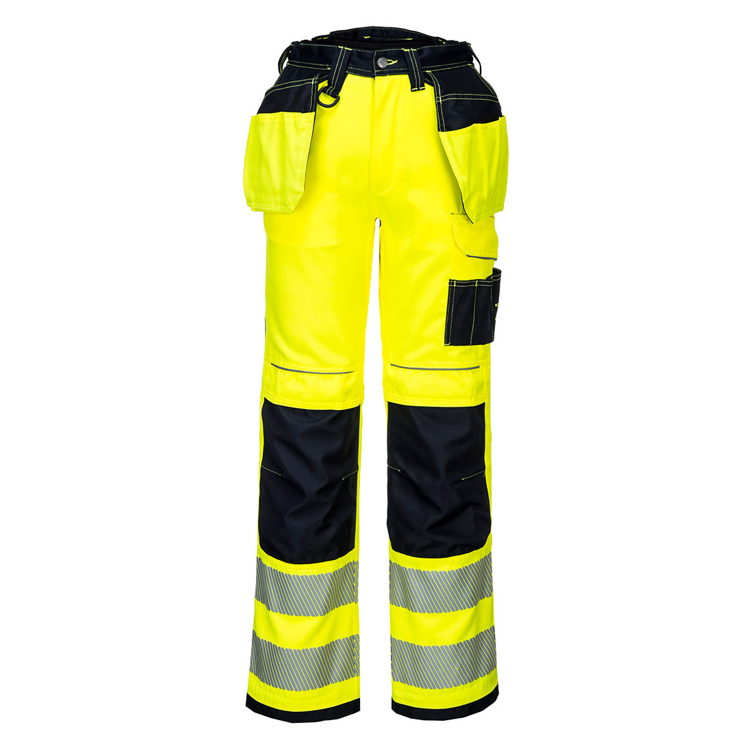 PW3 Hi-Vis Holster nadrág – Szín: Sarga-fekete, Méret: 48