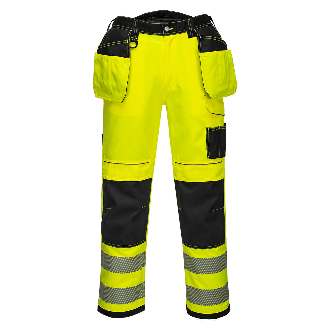 PW3 Hi-Vis Holster nadrág – Szín: Sarga-fekete, Méret: 42