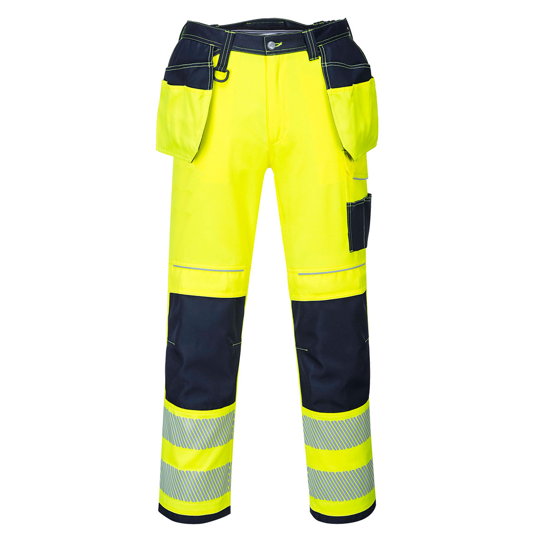 PW3 Hi-Vis Holster nadrág – Szín: Sarga-navy, Méret: 42