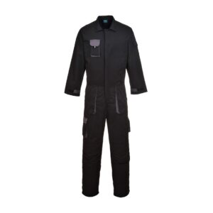 Portwest Texo Contrast overál – Szín: Fekete, Méret: Xxxl