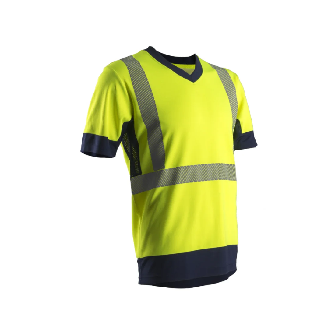 KOMO II HI-VIZ SÁRGA RÖVID UJJÚ PÓLÓ CO/PES GRS